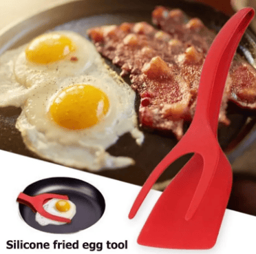 2-in-1 Silicone Clip Spatula