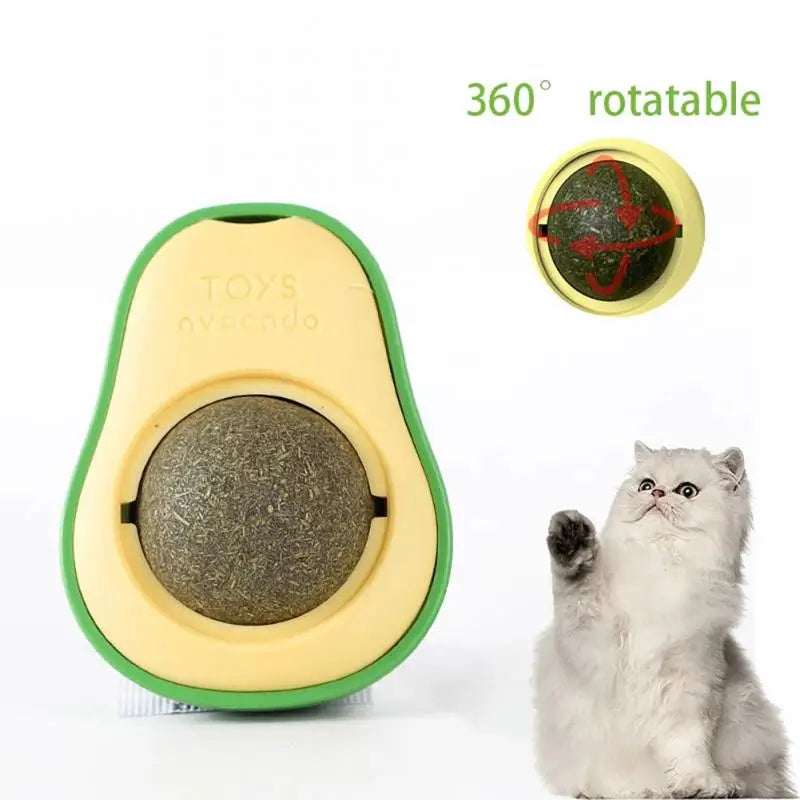 Avocado Catnip Wall Ball Cat Magic Mint Ball