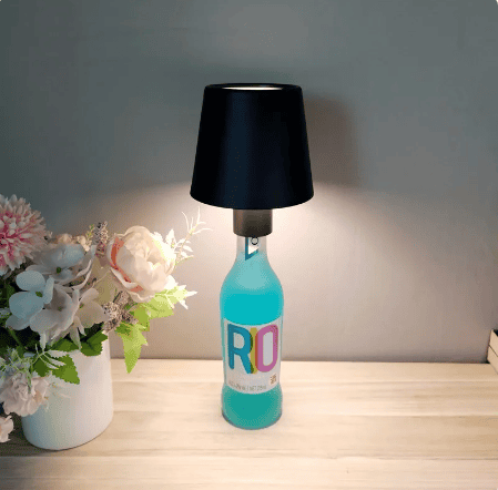 Creative Wine Bottle Table Lamp Detachable