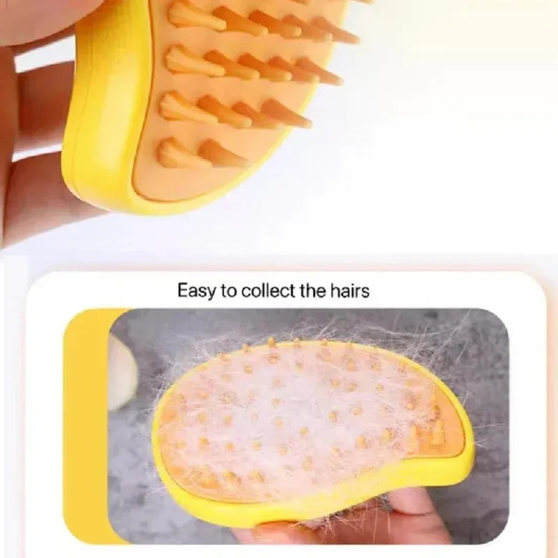 3 in 1  Steam Pet Brush