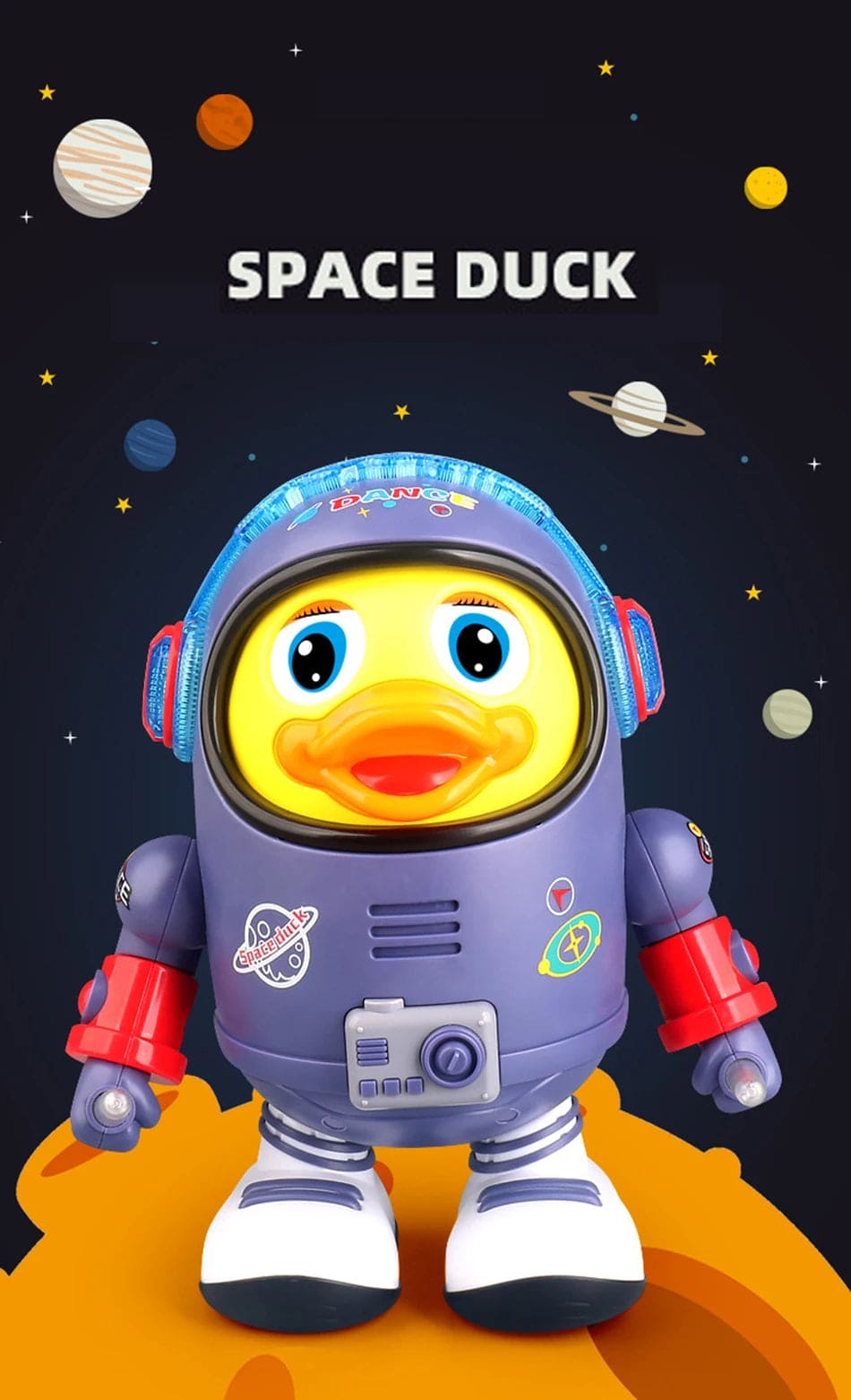 New Space Duck Dancing Toy