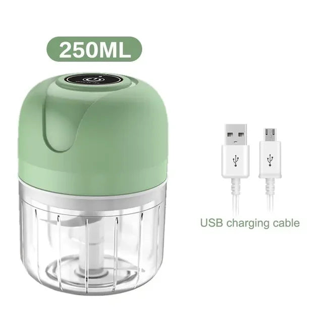 250ml Mini USB Wireless Electric Garlic Masher