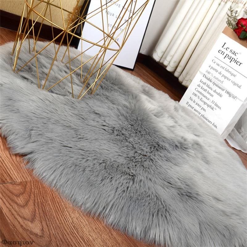 Soft Artificial Warm Hairy Rug